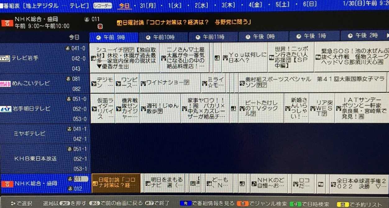 宮城テレビ番組表2026最新事情！各局タイムテーブルと深夜枠の罠