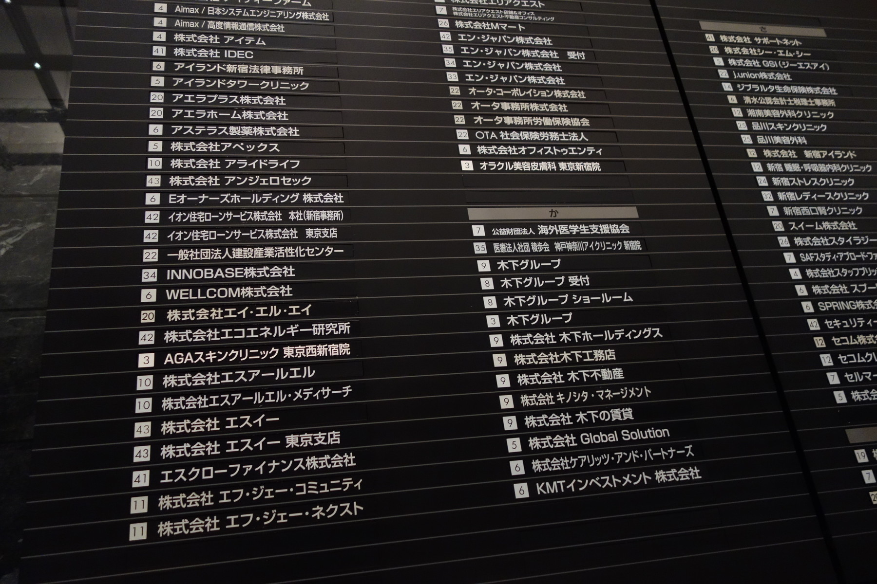 新宿アイランドタワー企業一覧！最新テナント動向と評判を徹底検証