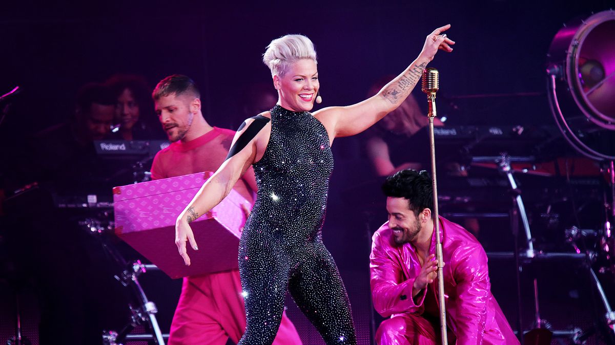 Pink on Tour in the Uk