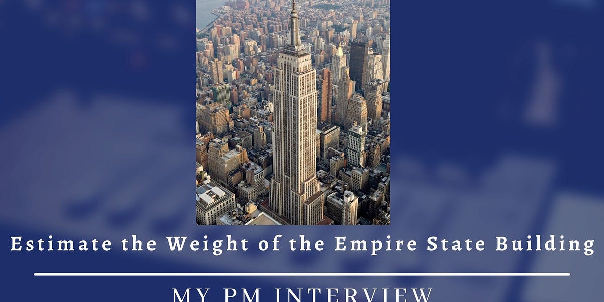 How Much Does Empire State Building Weigh