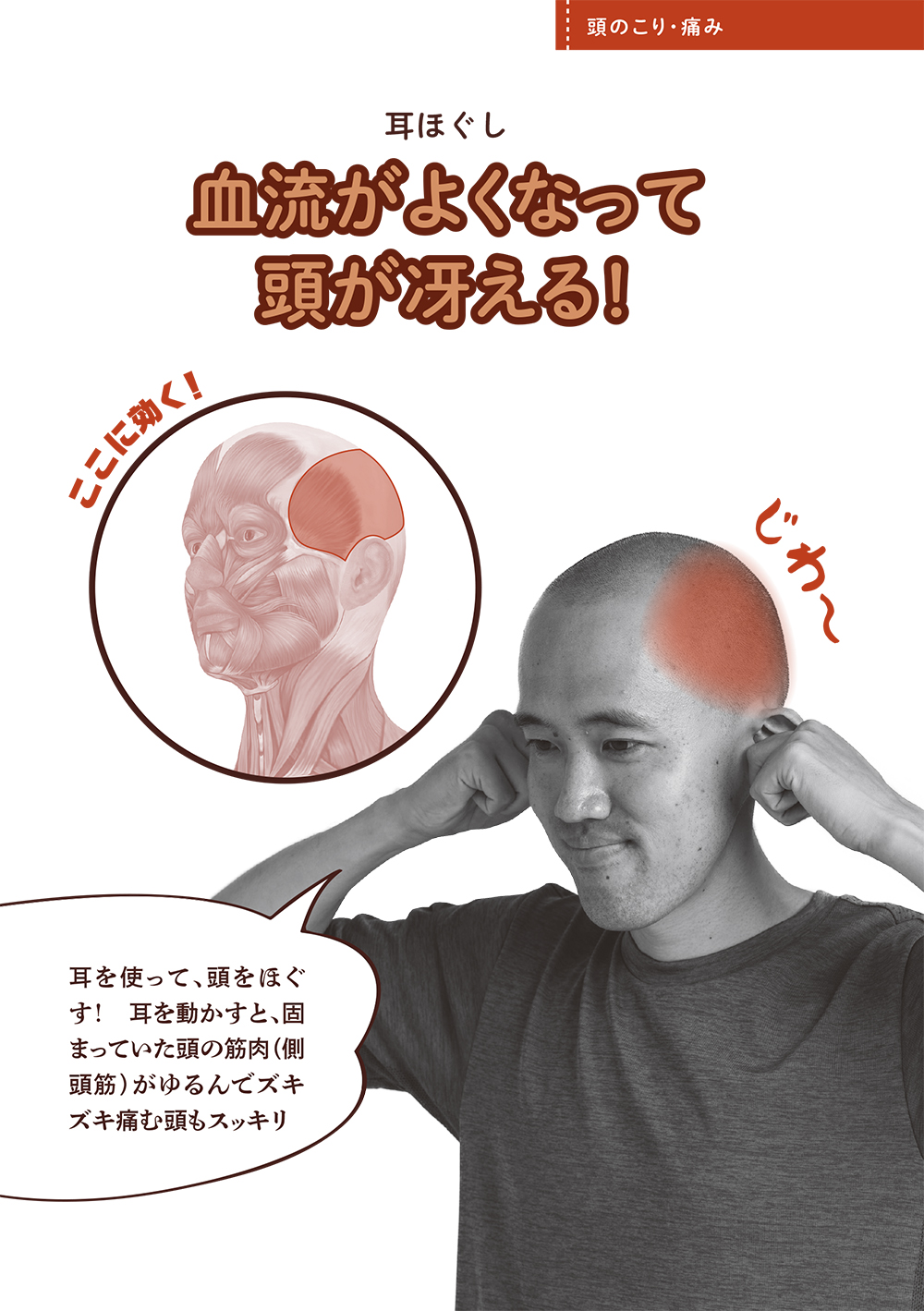 側頭部を押すと痛い原因とは？危険な病気のサインと受診目安を解説