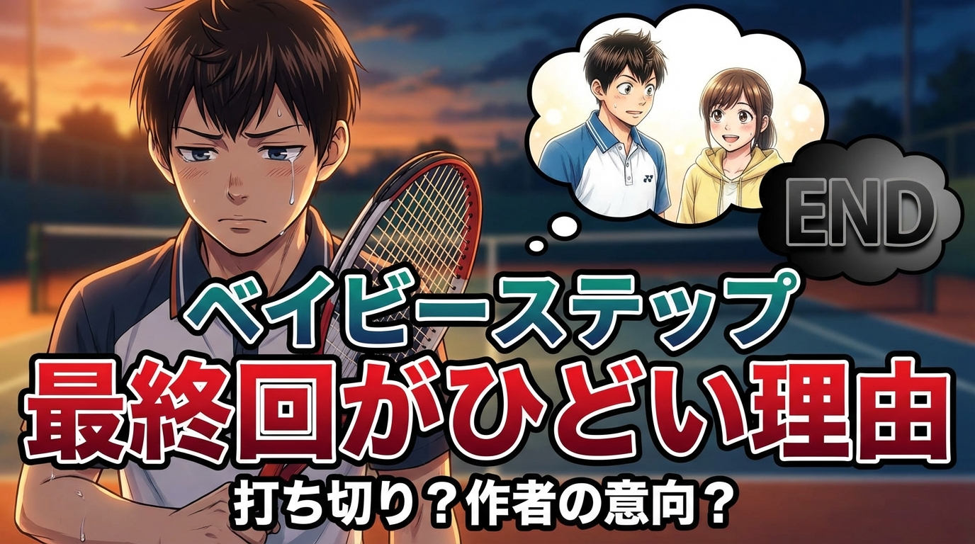 ベイビーステップ最終回がひどい理由と打ち切り疑惑の真相を徹底解説