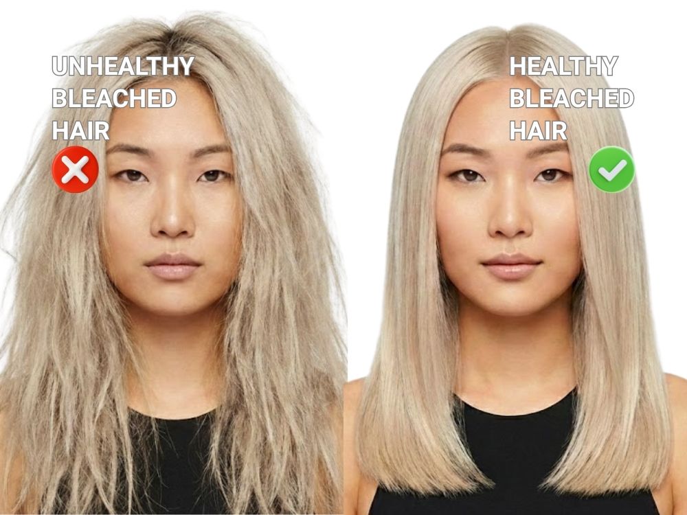 Clean or Dirty Hair for Bleaching