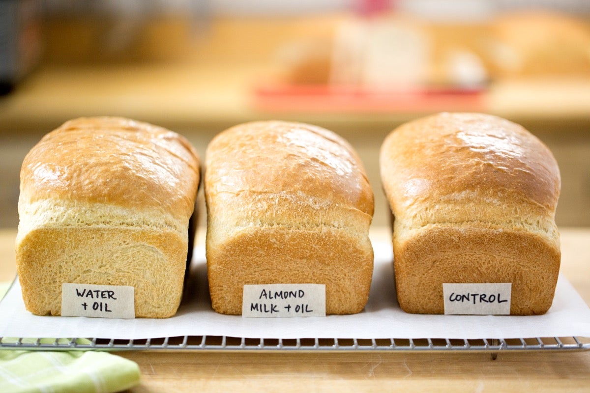 Dry Milk Substitute for Bread