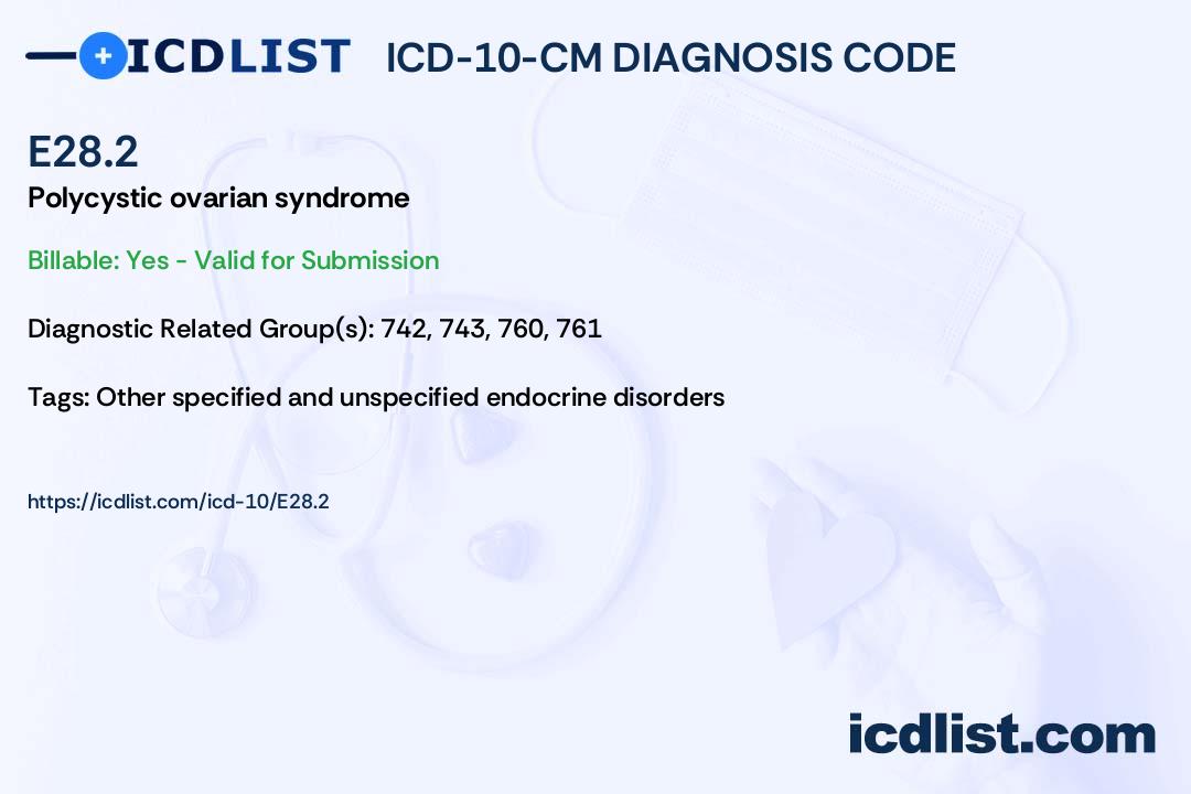 Polycystic Ovarian Syndrome in Pregnancy Icd 10