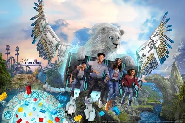Legoland Flight of the Sky Lion