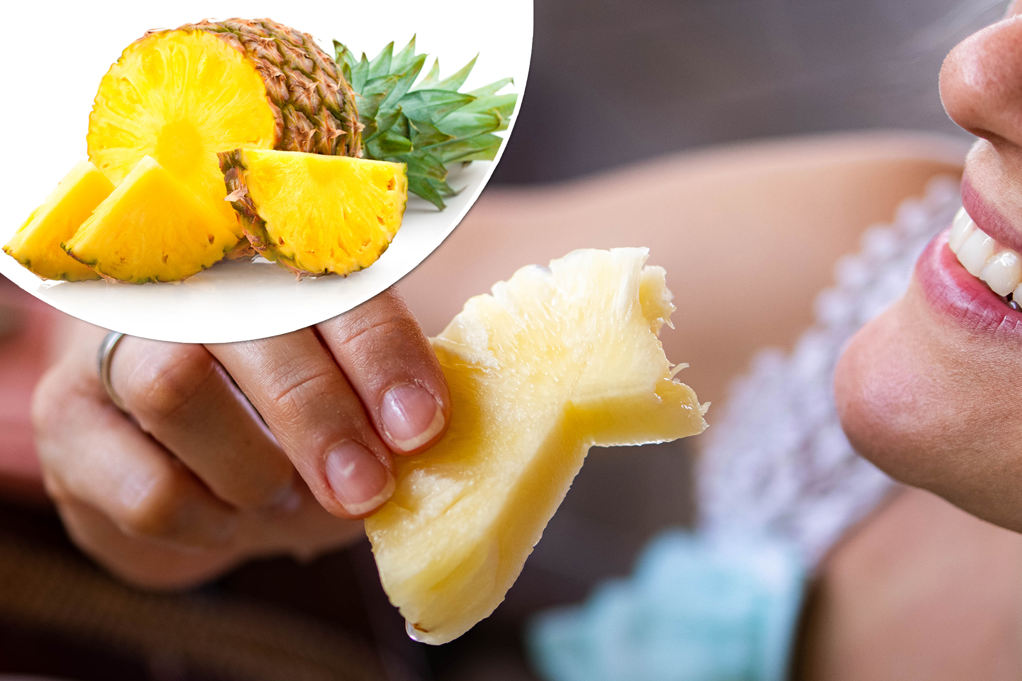 Eating Pineapple Before Bed