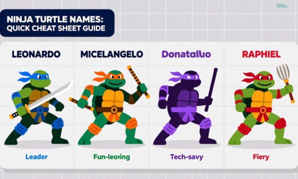 Blue Turtle Ninja Name