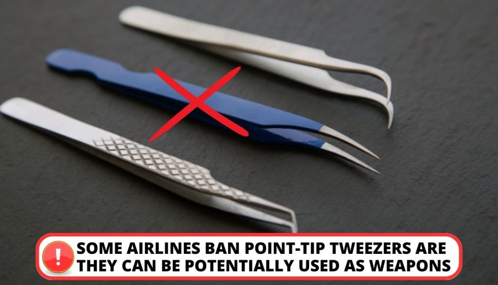 Can You Take Tweezers on Airplane