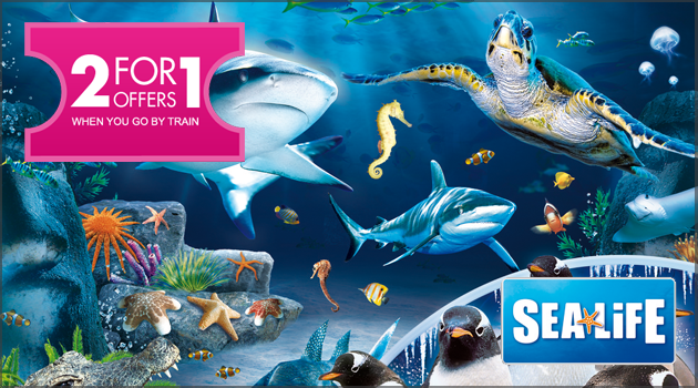 London Sea Life 2 for 1