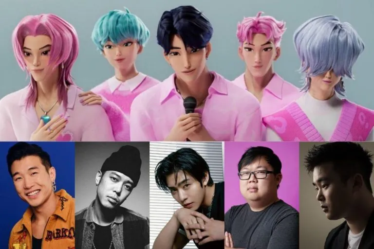 Saja Boys Kpop Demon Hunters Real Singers