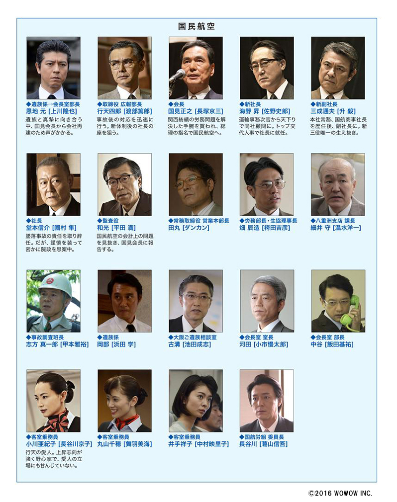 沈まぬ太陽キャスト完全比較！映画とドラマで変わった真相を徹底解説