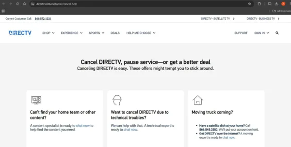 Cancel Direct Tv Stream