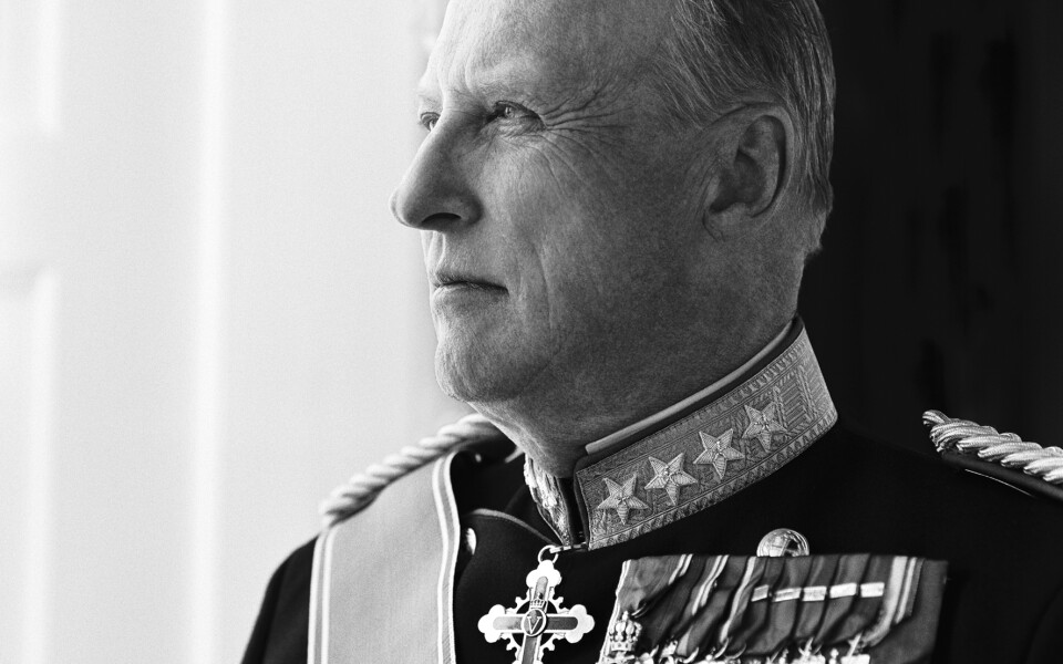 King Harald v Death: Thursday Palace Warning Preceded Friday Passing