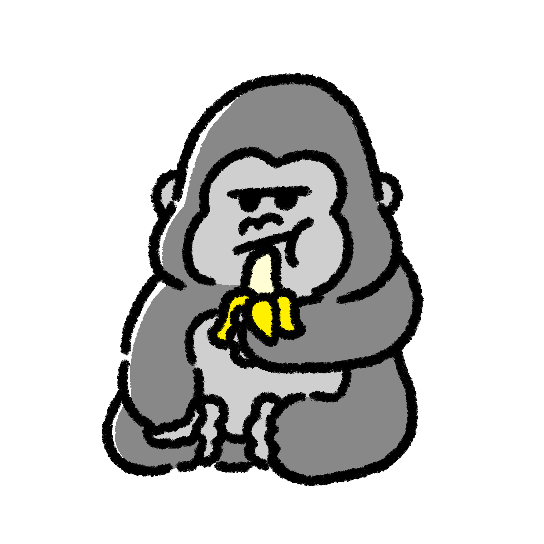 愛らしさ抜群！かわいいゴリライラストの最新トレンドと簡単描画術