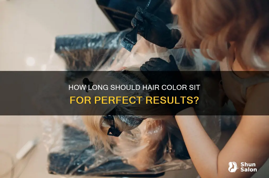 How Long Should Hair Dye Sit