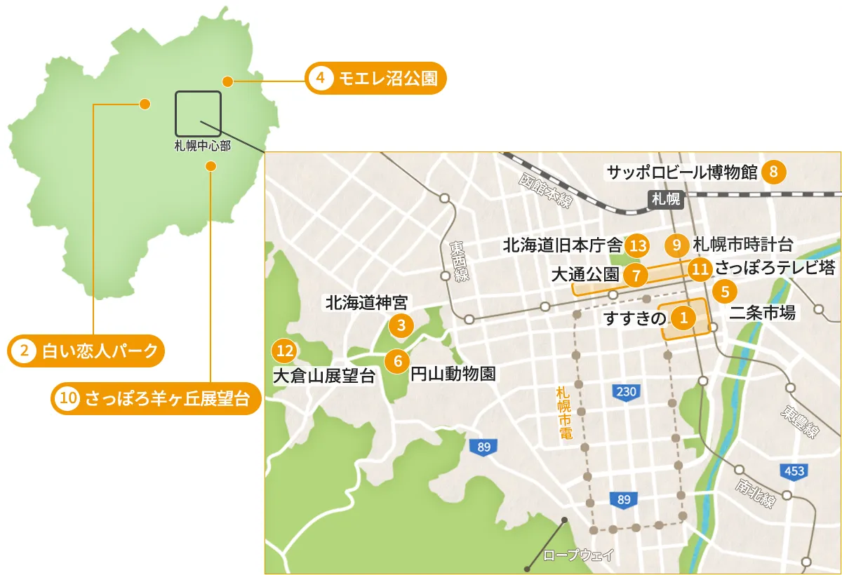 【2026最新】車なし札幌観光半日モデルコース！王道と穴場を完全制覇