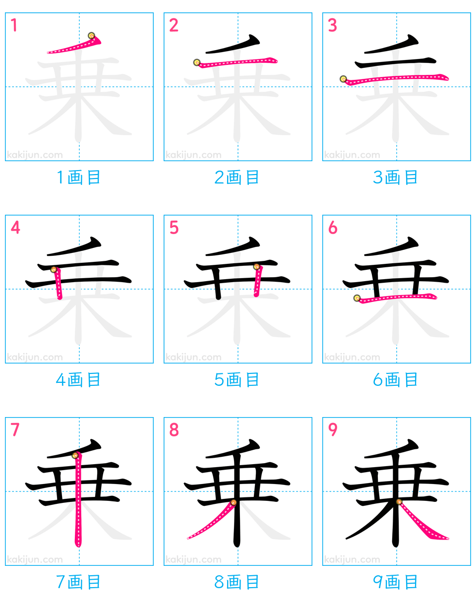 【乗るの書き順】1画目はどこから？大人の9割が勘違いする罠を徹底解説