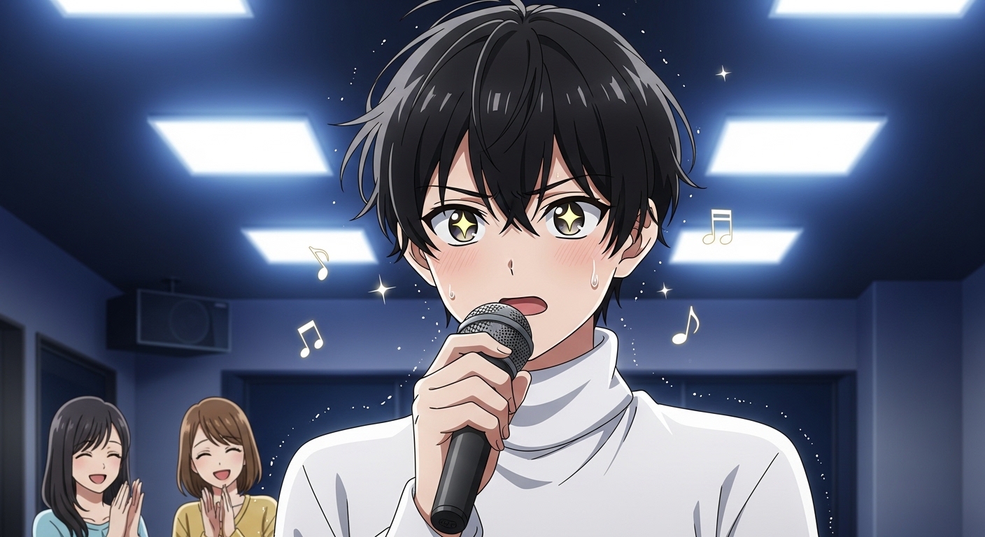 音痴な男性でもカラオケで絶賛される神曲！低音＆狭い音域の決定打