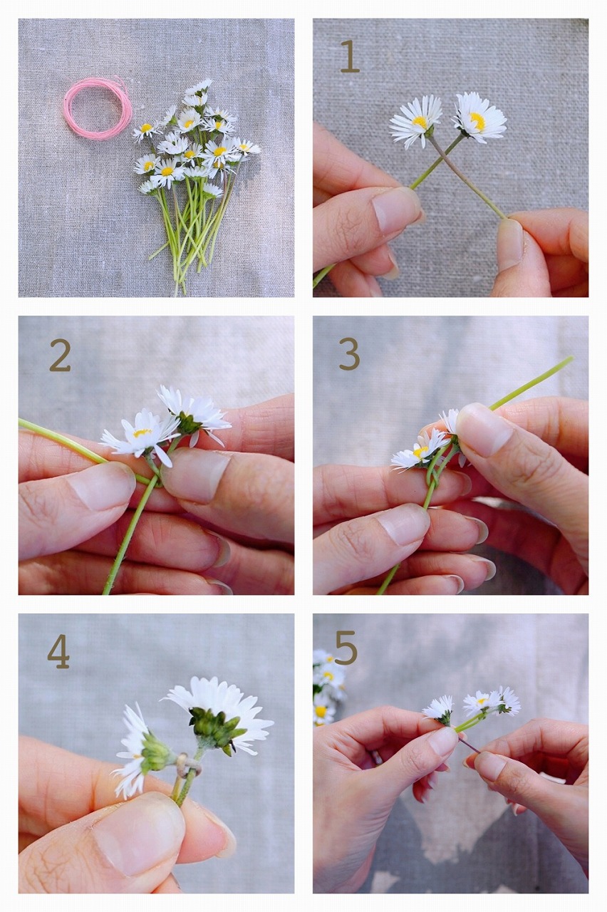 100均や生花で簡単！崩れない花冠の作り方と長持ちさせるプロの技