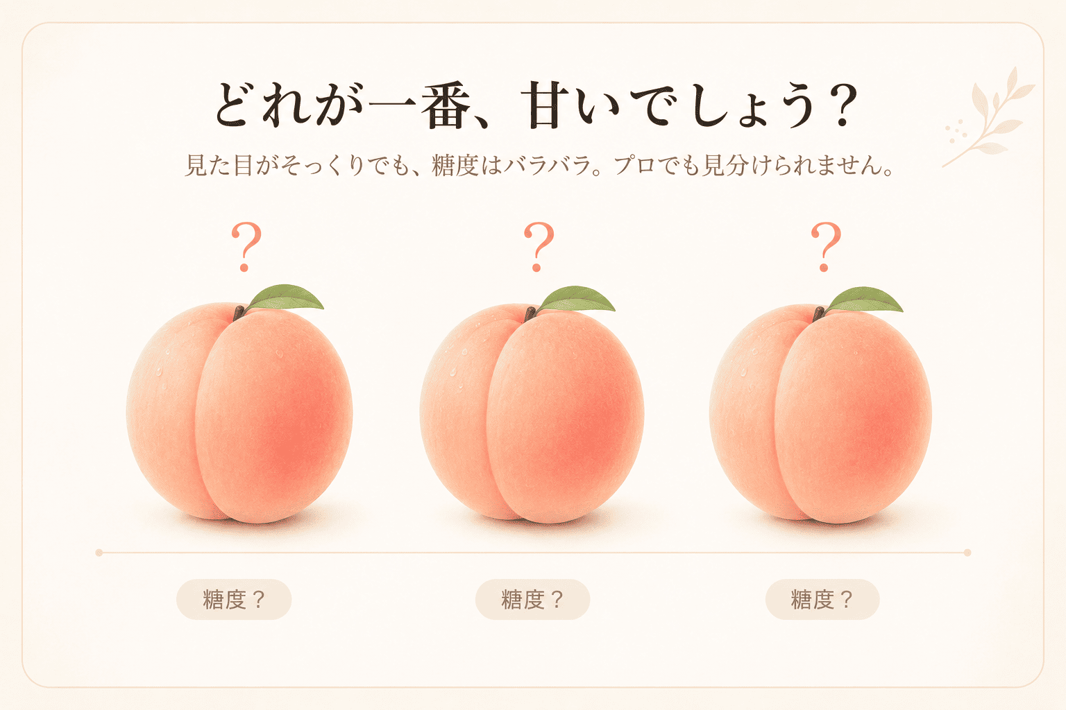 美味しい桃の見分け方！プロ直伝の失敗しない選び方と保存術2026