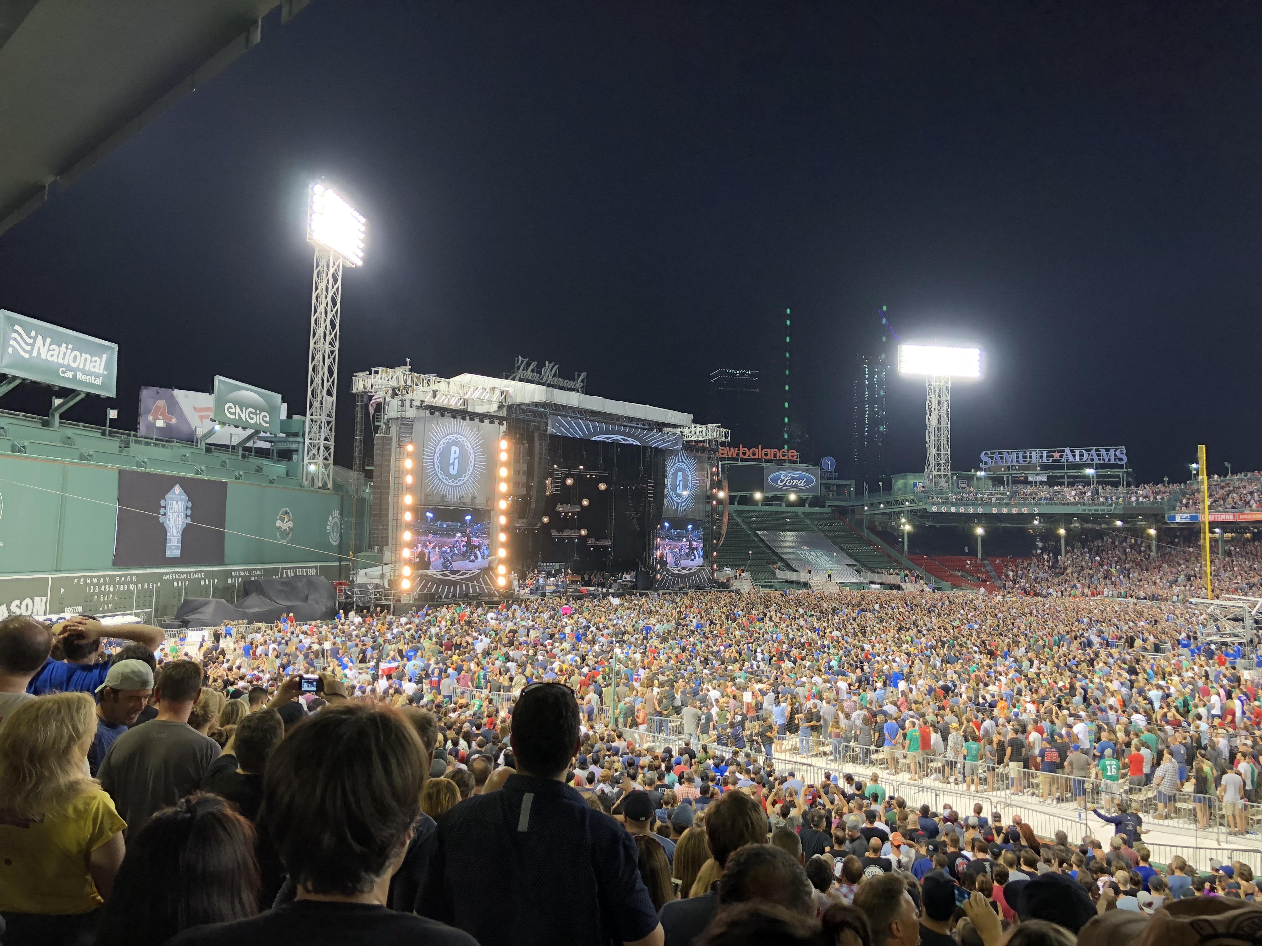 Event at Fenway Tonight