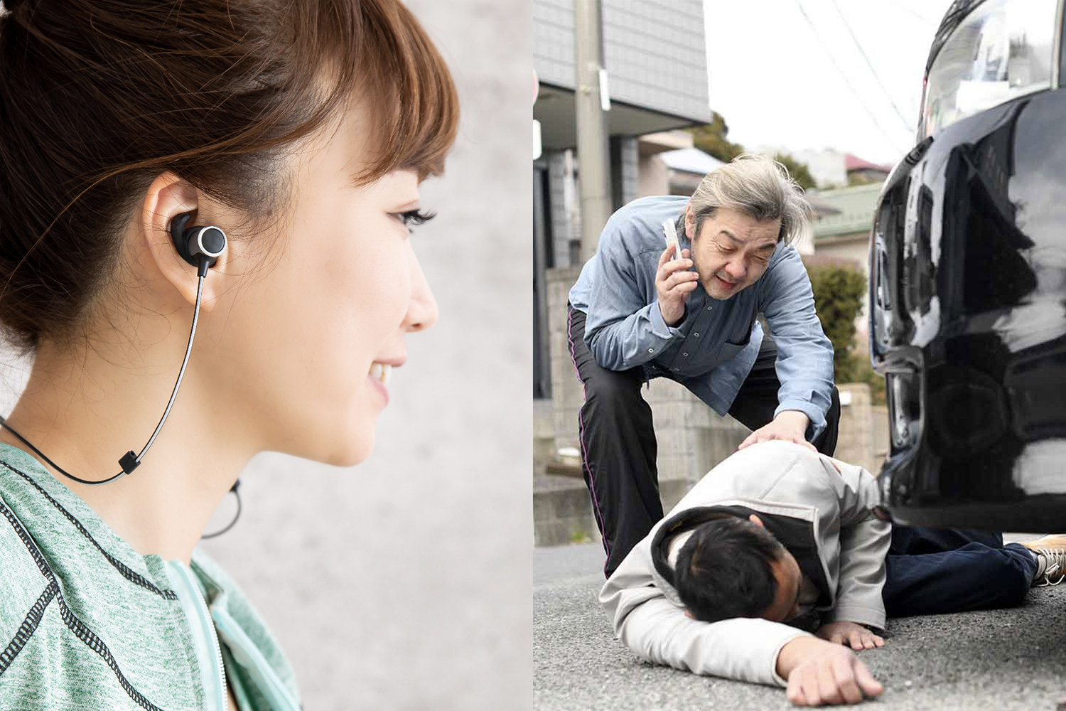 歩きイヤホンは違法？片耳や骨伝導の基準と事故リスクを徹底解説
