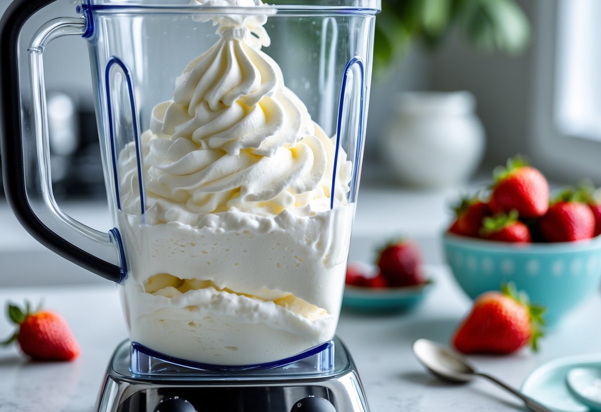 Can I Make Whipping Cream in a Blender